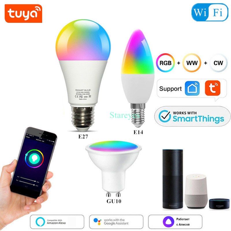 หลอดไฟ LED Tuya Smart WiFi Zig - Smart Home Yellow บทวิจารณ์และราคา