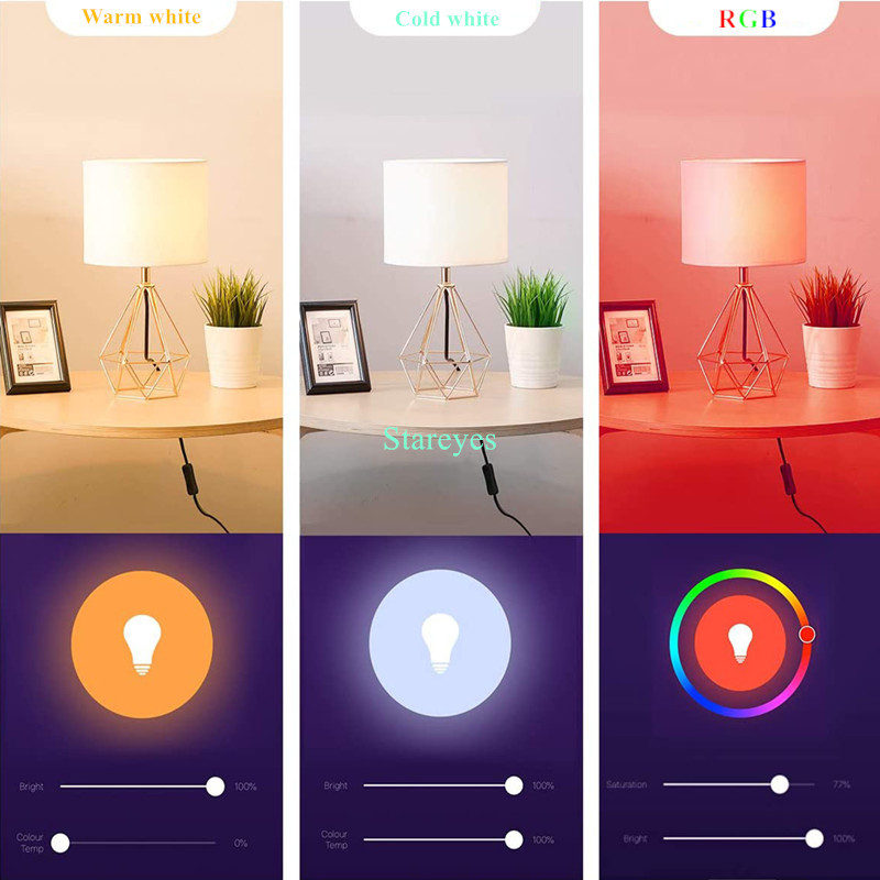 หลอดไฟ LED Tuya Smart WiFi Zig - Smart Home Yellow บทวิจารณ์และราคา