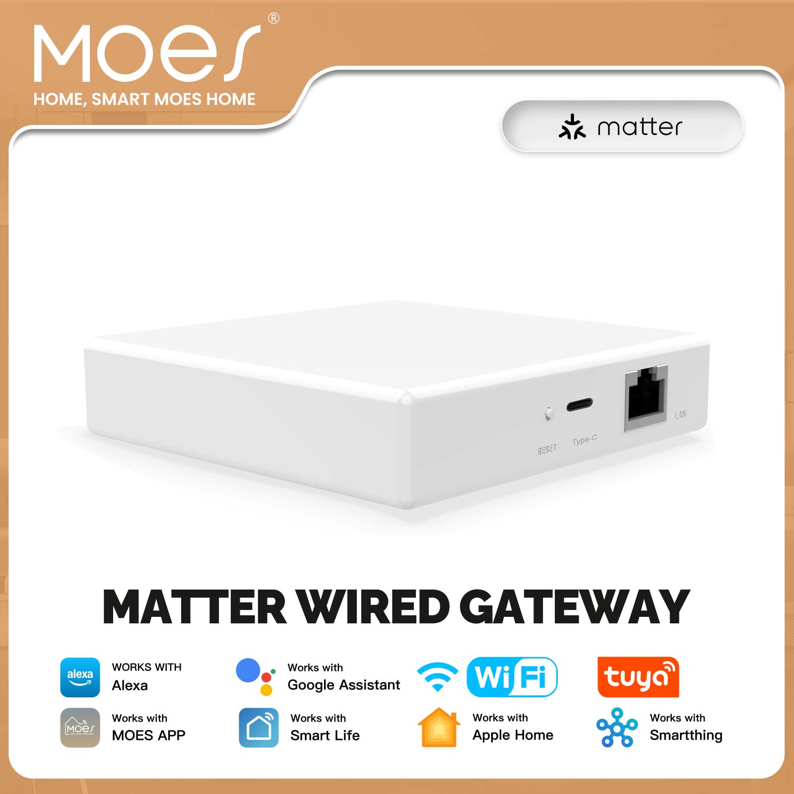 MOES Tuya ZigBee Matter Thread - Smart Home Group บทวิจารณ์และราคา
