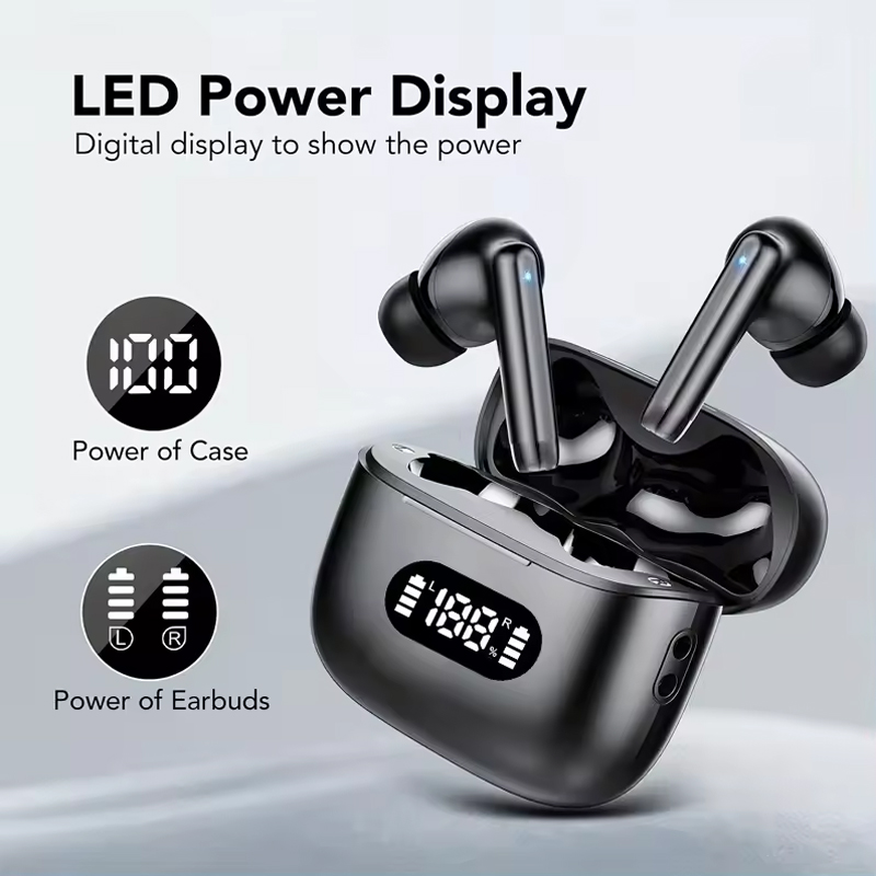 หูฟัง TWS พร้อมหน้าจอ LED อัจฉ - Smart Home Bone บทวิจารณ์และราคา