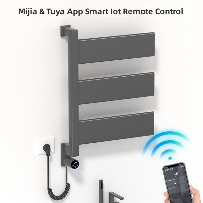 ราวแขวนผ้าเช็ดตัวไฟฟ้าแบบติดผน - Smart Home Uses บทวิจารณ์และราคา