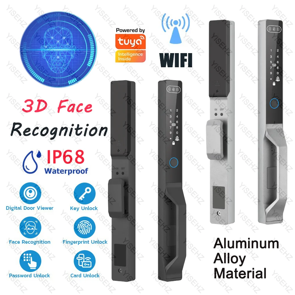 Tuya 3D ใบหน้า WiFi Unlock ประ - Smart Home Ezviz บทวิจารณ์และราคา